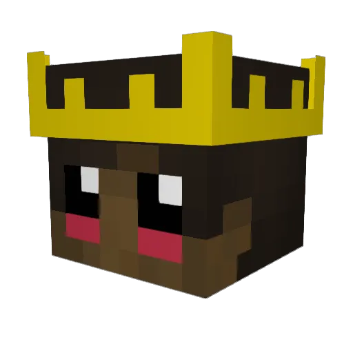 LukeyDude2012 Minecraft avatar head, 3D render