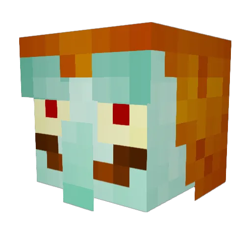 Minecraft-Avatar von Lukey_Pukey_: Kopf als 3D-Render