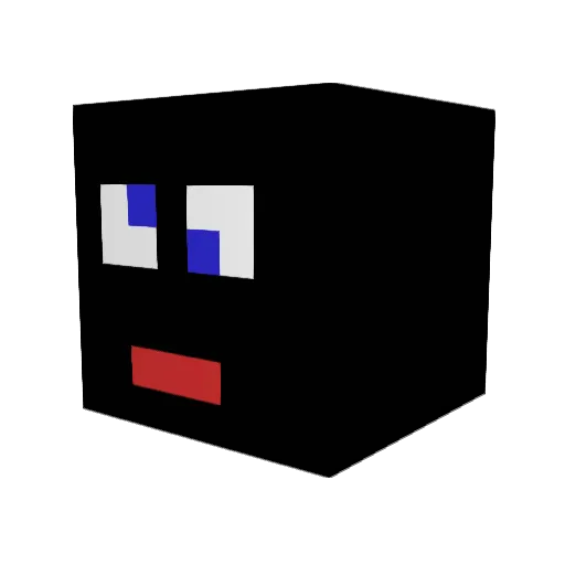Luki573 Minecraft avatar head, 3D render
