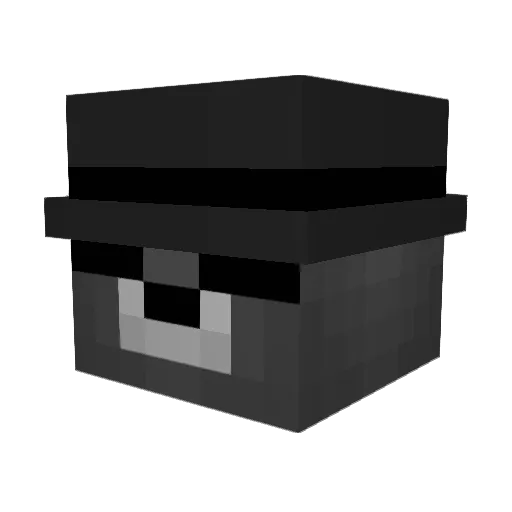 Luki_Axe Minecraft avatar head, 3D render