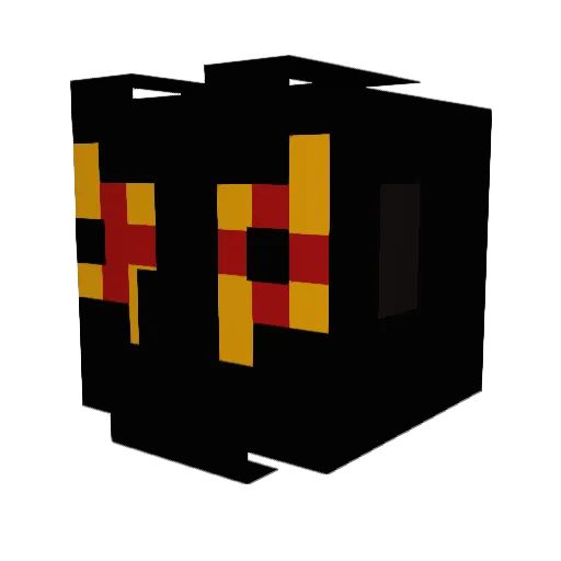 Luki_triller Minecraft avatar head, 3D render