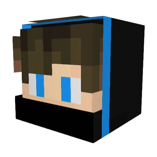 Lukiboy0917 Minecraft avatar head, 3D render