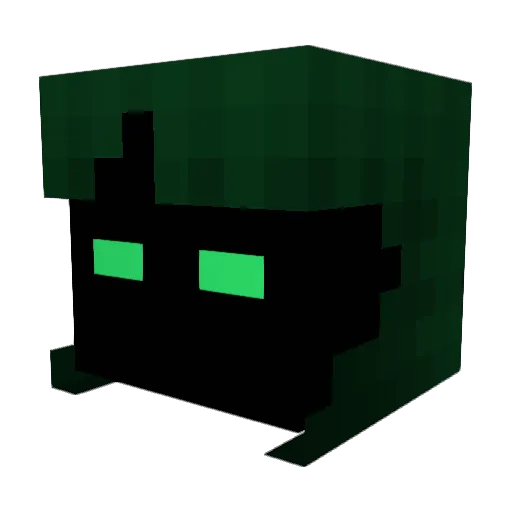 Lukinator14YT Minecraft avatar head, 3D render