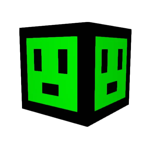 Lukisan_1860 Minecraft avatar head, 3D render