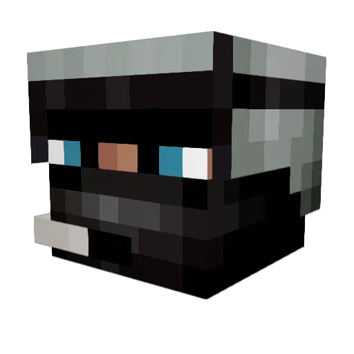 Lulatsch76 Minecraft avatar head, 3D render