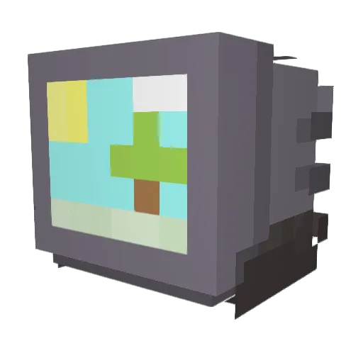 LuluWgf Minecraft avatar head, 3D render