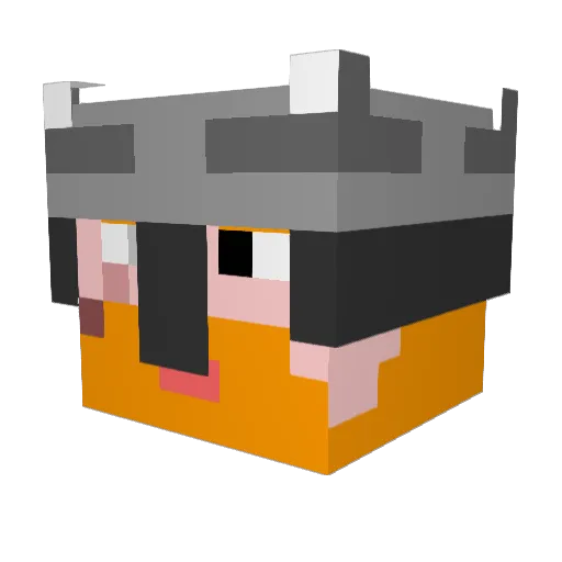 LumLumsz Minecraft avatar head, 3D render