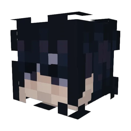 LumachinaPRO Minecraft avatar head, 3D render