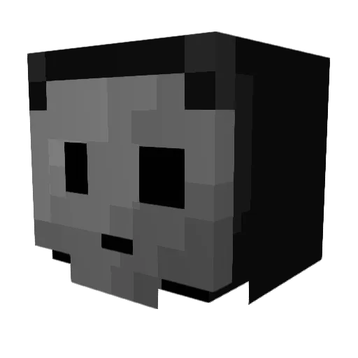 LumberJaxs Minecraft avatar head, 3D render