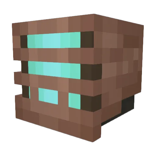 LumboLord Minecraft avatar head, 3D render