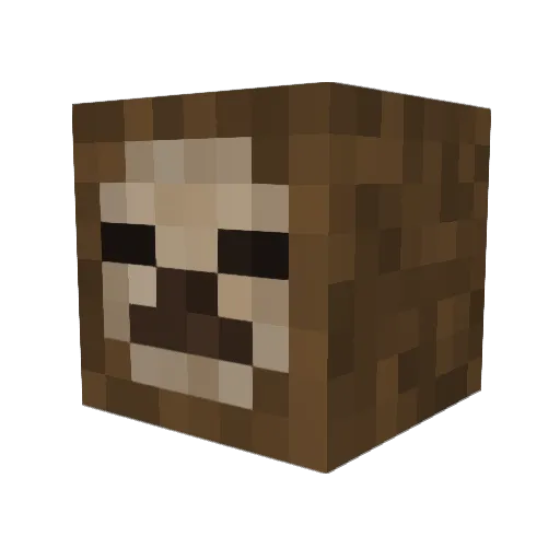 LuminaryWings80 Minecraft avatar head, 3D render
