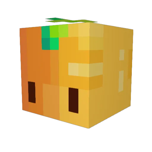 LumioJ Minecraft avatar head, 3D render