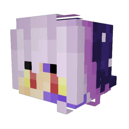 LumitySomers Minecraft avatar head, 3D render