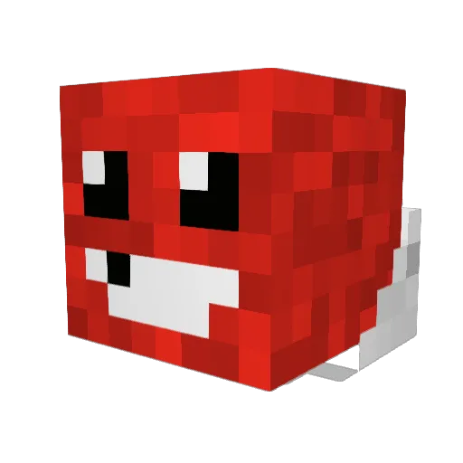 Lumonel Minecraft avatar head, 3D render