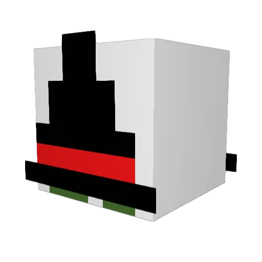 LumosNox666 Minecraft avatar head, 3D render