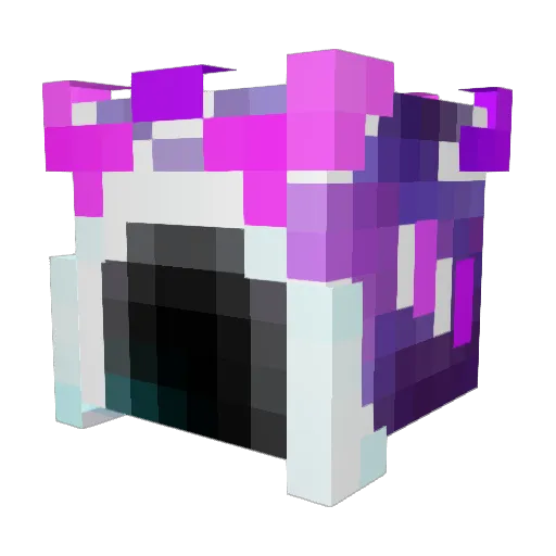 Lumpajs Minecraft avatar head, 3D render