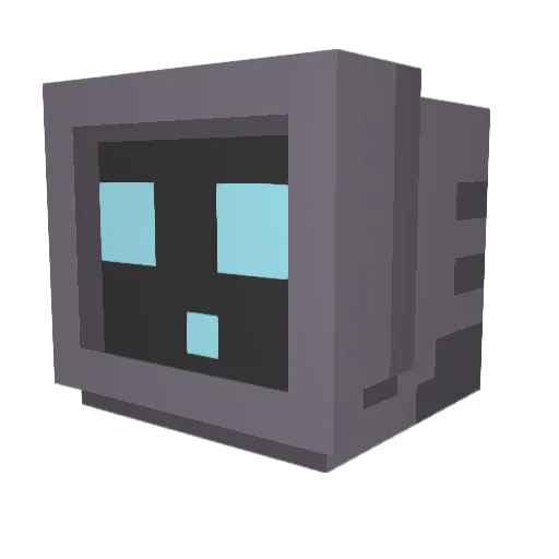 LumpyCharmander Minecraft avatar head, 3D render