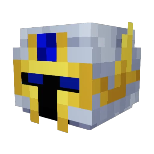 Lumpy_Chuck Minecraft avatar head, 3D render
