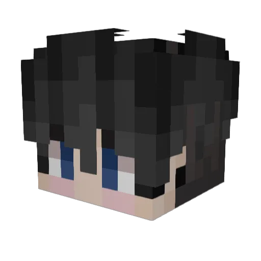 Lums_The_Tompe Minecraft avatar head, 3D render