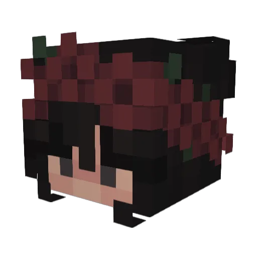 LumyPixel Minecraft avatar head, 3D render