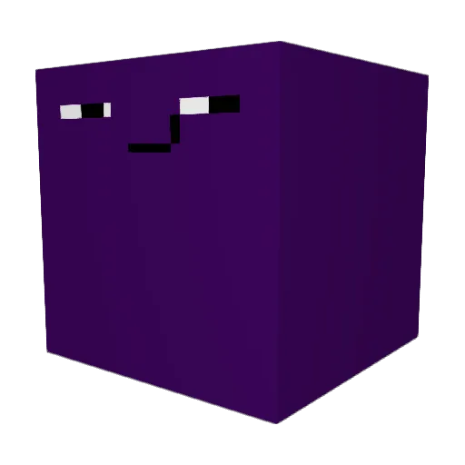 Luna_Crescens Minecraft avatar head, 3D render