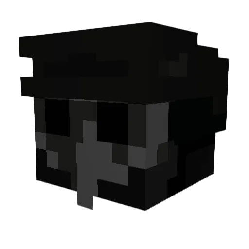 Luna_Emperor Minecraft avatar head, 3D render