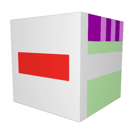 Luna_Silkwing Minecraft avatar head, 3D render