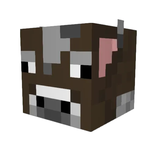 Luna__owo Minecraft avatar head, 3D render