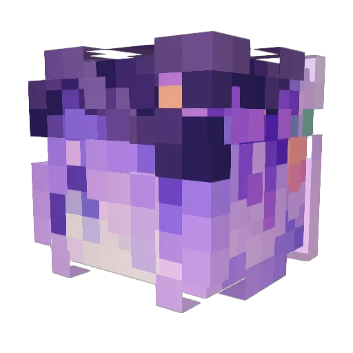 Lunali1 Minecraft avatar head, 3D render