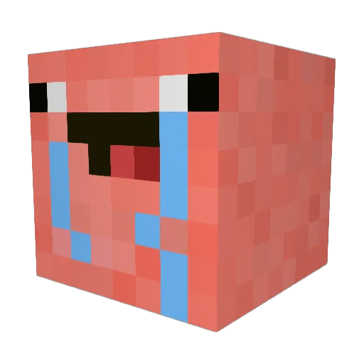LunarAzzazel Minecraft avatar head, 3D render