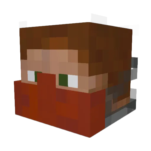 LunarBracelet8 Minecraft avatar head, 3D render