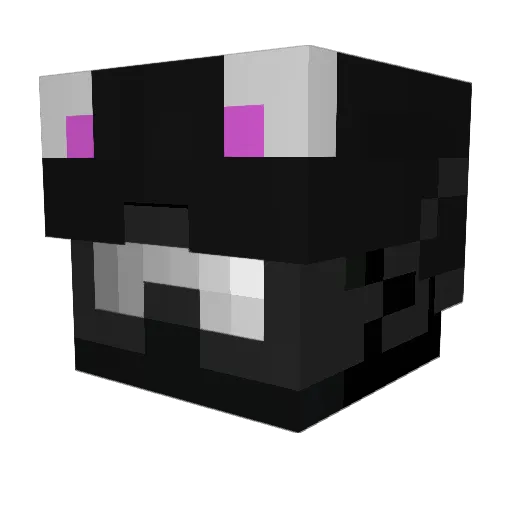 LunarDew Minecraft avatar head, 3D render