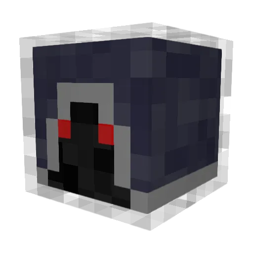 LunarDread Minecraft avatar head, 3D render