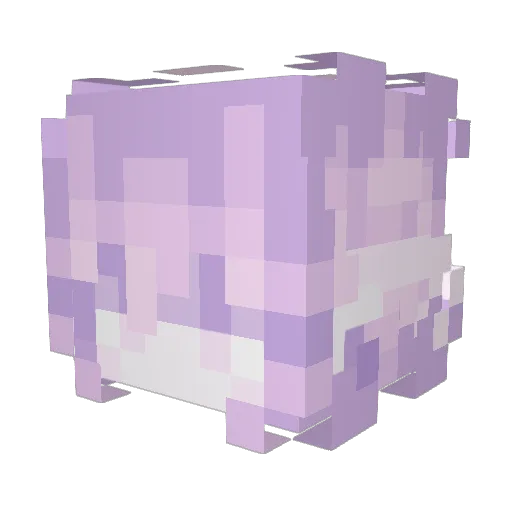 LunarLament Minecraft avatar head, 3D render