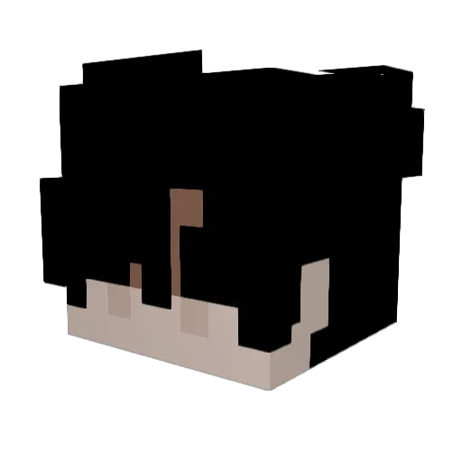 LunarReality Minecraft avatar head, 3D render
