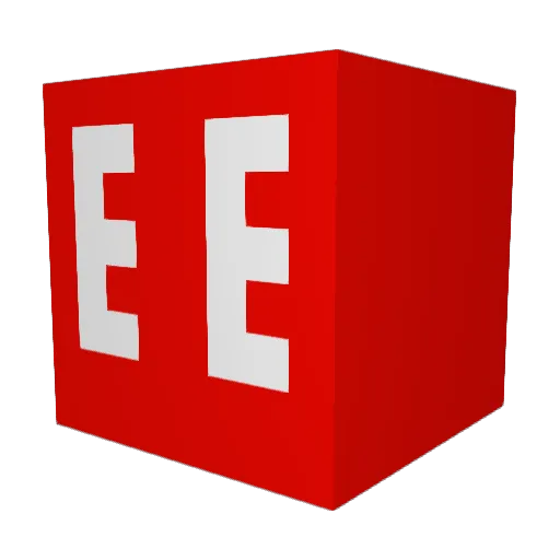 LunarVx Minecraft avatar head, 3D render