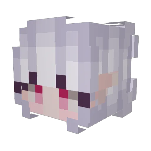 Lunar_Aegis Minecraft avatar head, 3D render
