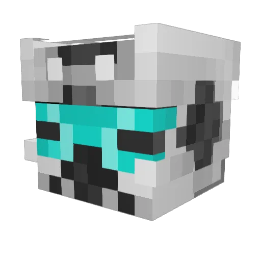 Lunar_C0ffee Minecraft avatar head, 3D render