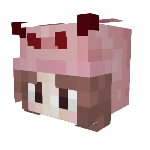 Lunar_Fang37 Minecraft avatar head, 3D render