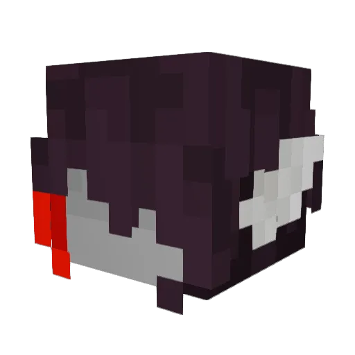 Lunar_Silver Minecraft avatar head, 3D render