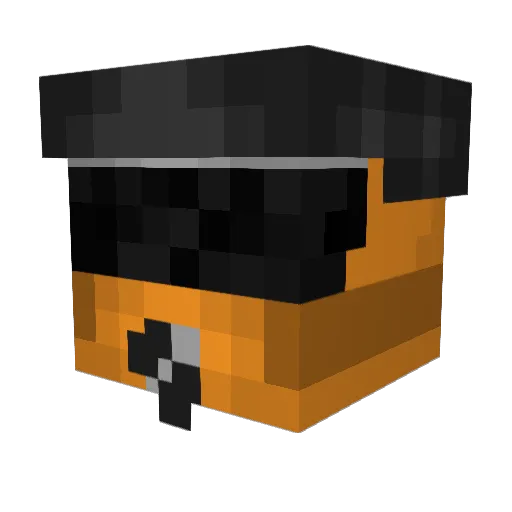 Lunaremily Minecraft avatar head, 3D render