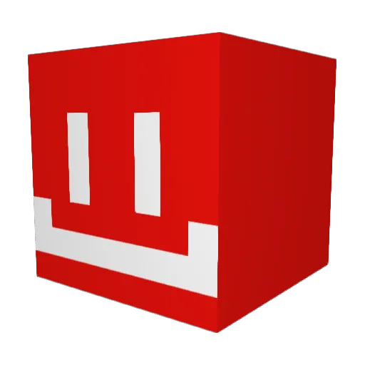 Lunarhyperspace Minecraft avatar head, 3D render