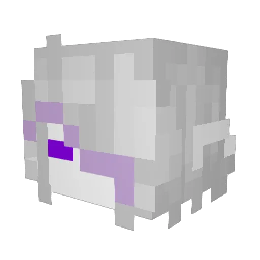 LunariaThorne Minecraft avatar head, 3D render