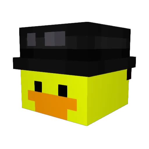 LunarxXP Minecraft avatar head, 3D render