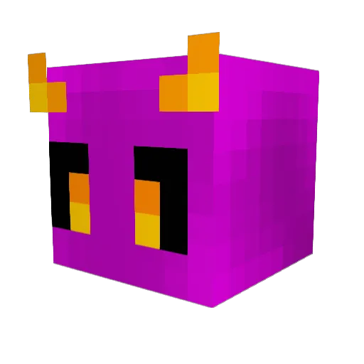 Lune_ARB Minecraft avatar head, 3D render
