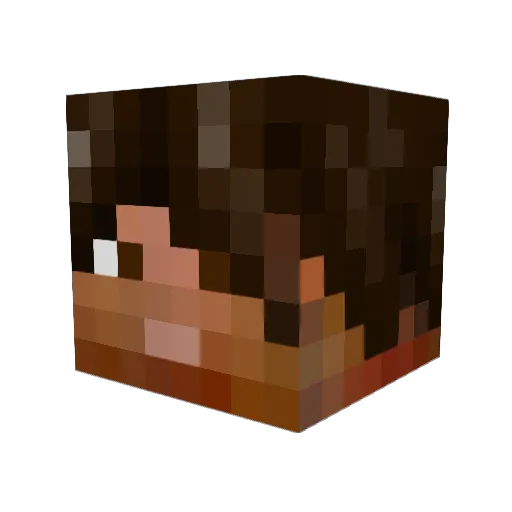 Lung_Eater Minecraft avatar head, 3D render