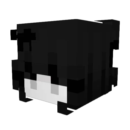 Luniryn Minecraft avatar head, 3D render