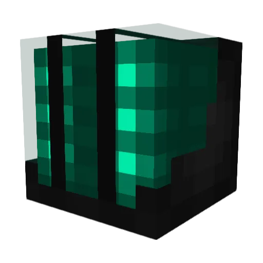 Lunlux_new Minecraft avatar head, 3D render