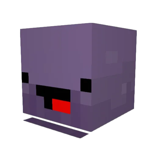 Lunor75 Minecraft avatar head, 3D render
