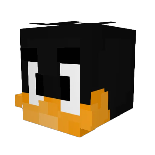 LuquitSS Minecraft avatar head, 3D render